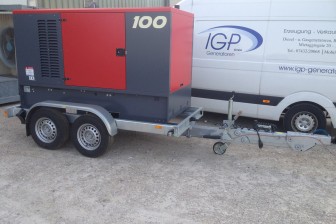 100kVA Mobil Eventfirma