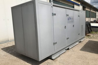 180kW Gasaggregat-Mobil OÖ